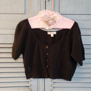 🖤Decree Junior's Black Bolero Shrug Size XL🖤